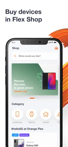 Screenshot 5 Orange Flex iphone