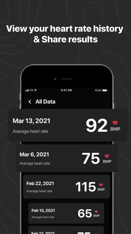 Pulse rate: Heart rate monitor screenshot-3