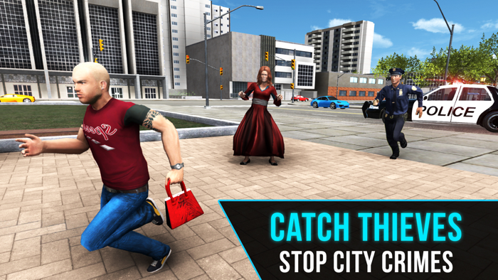 Cảnh sát đuổi theo tên cướp xe