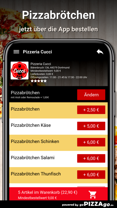 Pizzeria Cucci Dortmund screenshot 5