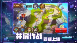 Game screenshot 荣耀战歌-卡牌养成塔防手游 mod apk