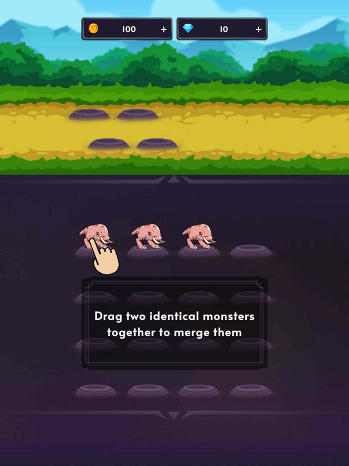 Monsters VS Hunters Merge