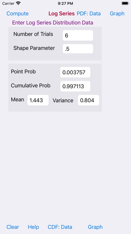 Log Series Distribution screenshot-9