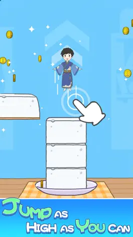 Game screenshot Tofu Boy - Stack & Jump mod apk