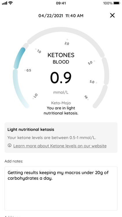 Keto-Mojo Classic