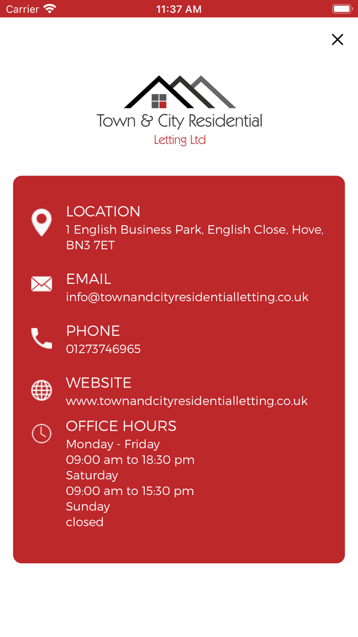 Town and City Letting