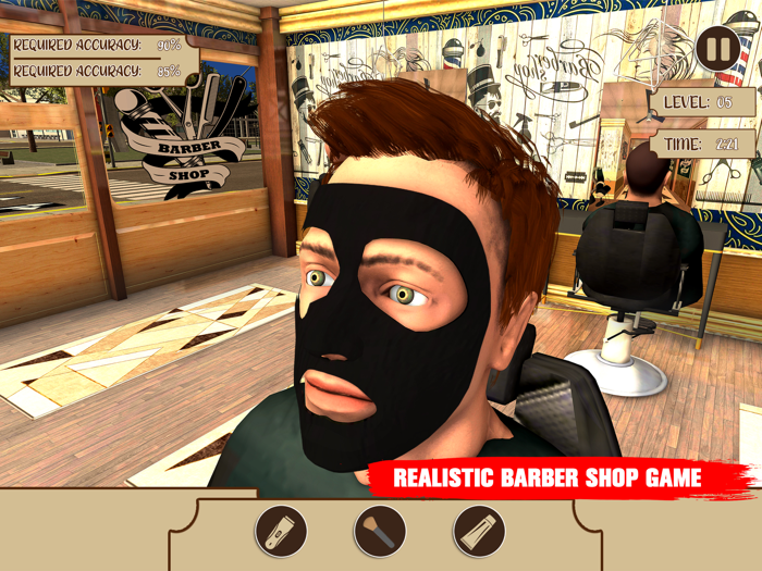 Hair Saloon  Barber Shop Game