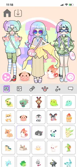 Game screenshot цветочная девушка apk