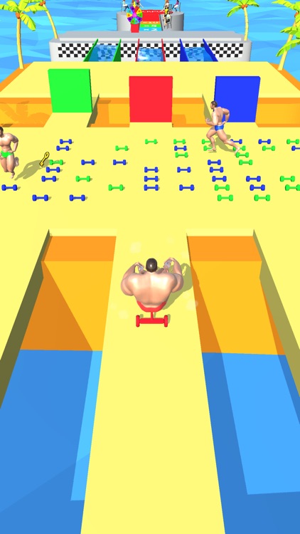 Muscle Race 3D screenshot-3