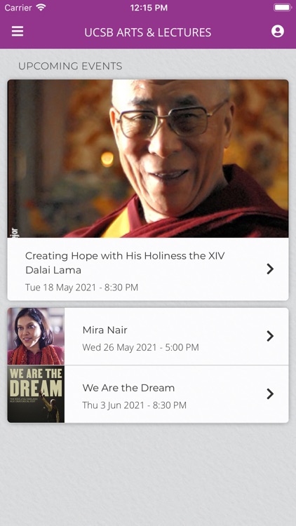 UCSB Arts & Lectures screenshot-3