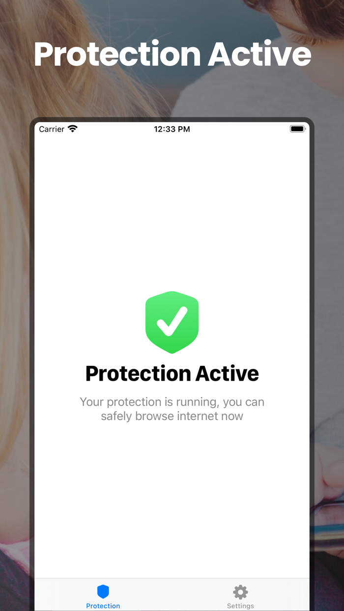 Controle dos Pais Bloquear X