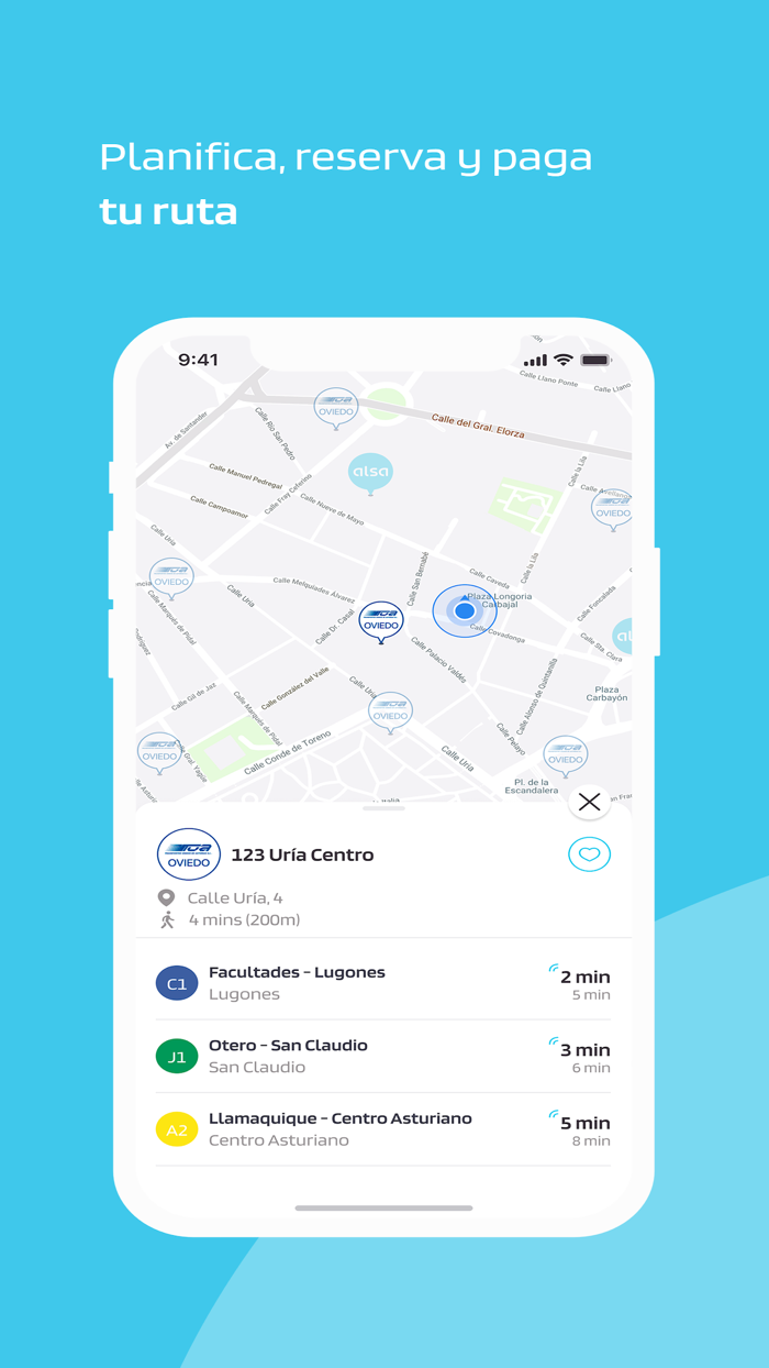 Alsa Mobi4U - Rutas en bus