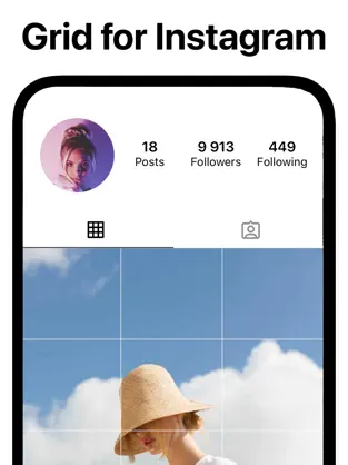 Captura de Pantalla 1 Cuadrículas para Instagram iphone