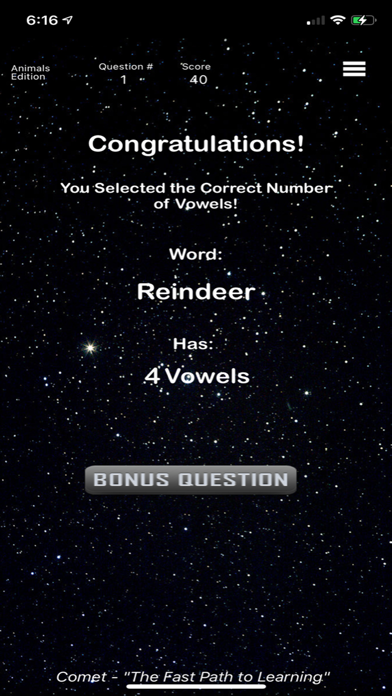 How to cancel & delete Comet The Spelling Game - Animals from iphone & ipad 4