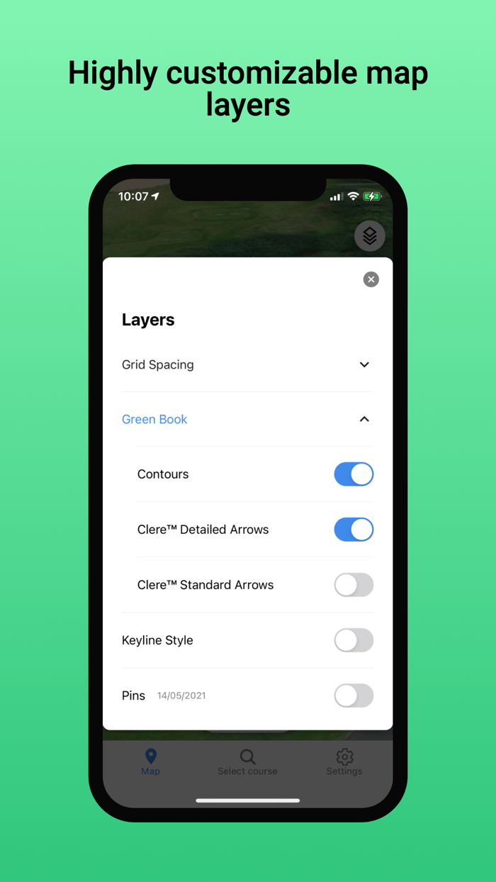 Clere Golf Player App