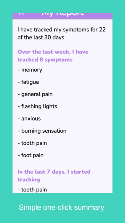Cancer Symptom Tracker
