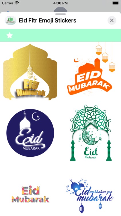 Eid Fitr Emoji Stickers