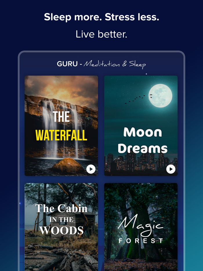 Guru - Meditation  Sleep