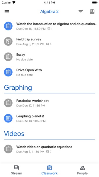 【图】Google Classroom(截图2) 【图】Google Classroom(截图2)