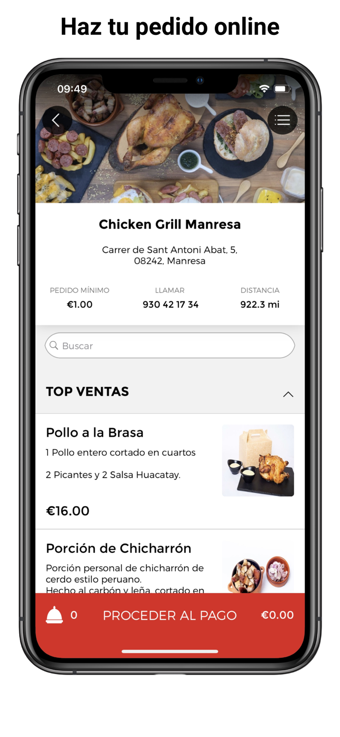 Chicken grill carbon