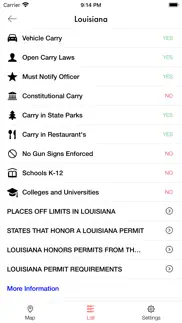concealed carry gun laws iphone screenshot 4