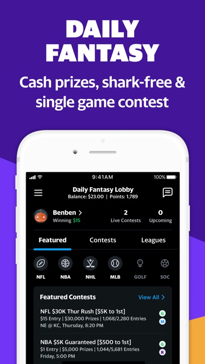 Yahoo Fantasy Football & Daily