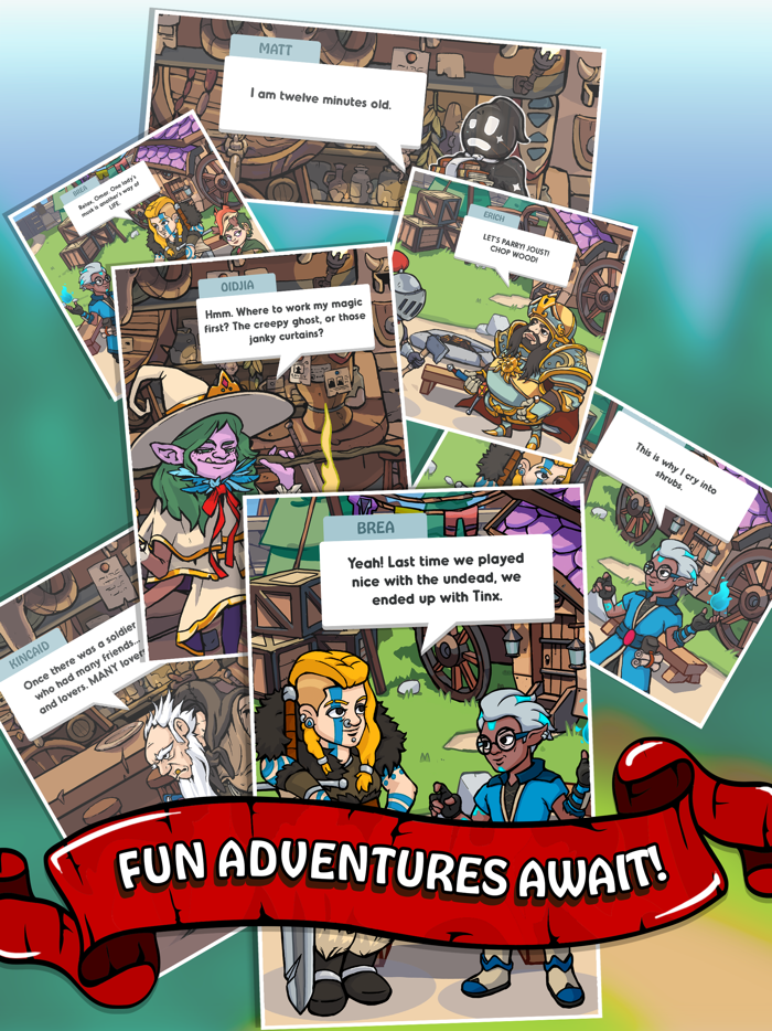 Roll For Adventure Idle RPG