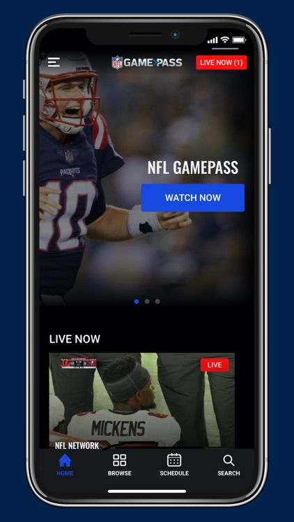 nfl game pass on phone
