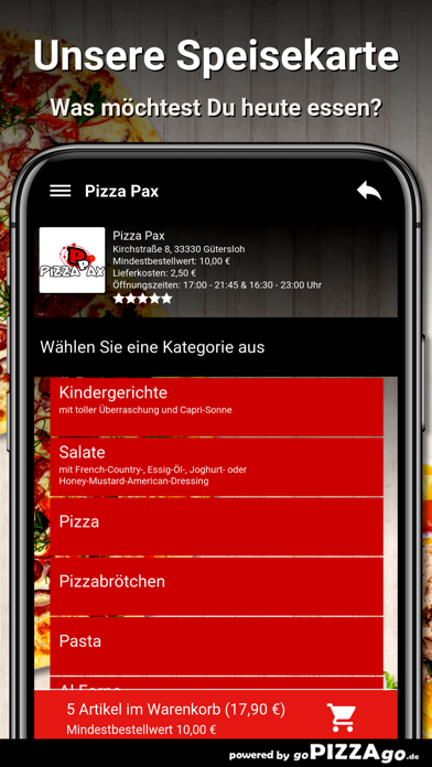 Pizza Pax Gütersloh screenshot 5