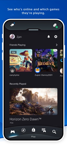 PlayStation App app screenshot