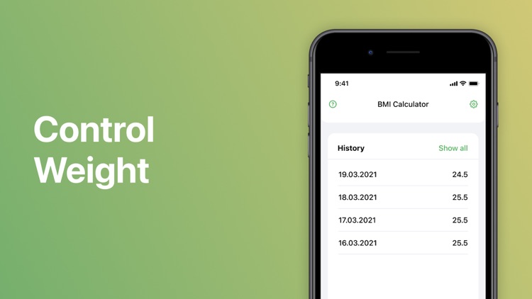 BMI Calculator: Weight loss.