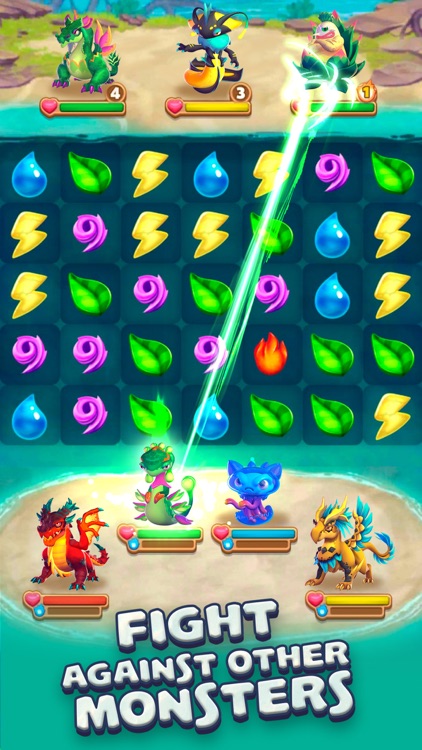 Monster Tales - Jigsaw Match 3 screenshot-0
