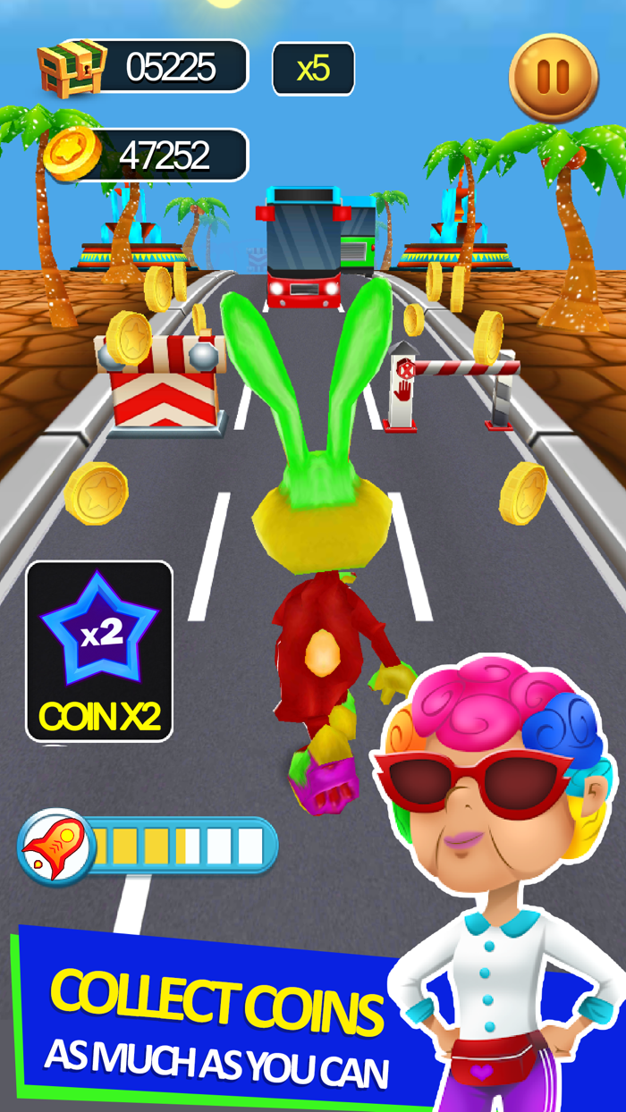 Bunny Runner Subway Bunny Run