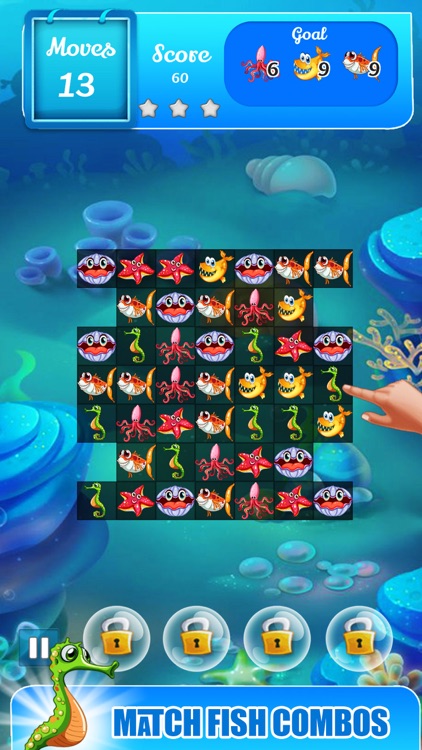 Fish Aquarium - New Match 3 screenshot-6