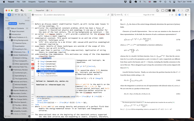 ‎Texpad : LaTeX editor Screenshot