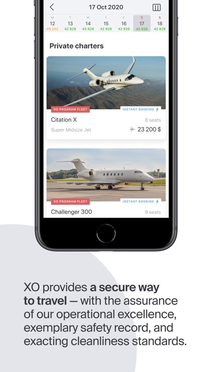 XO powered by JetSmarter