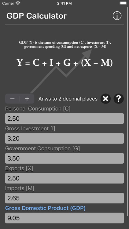 GDP Calculator screenshot-9