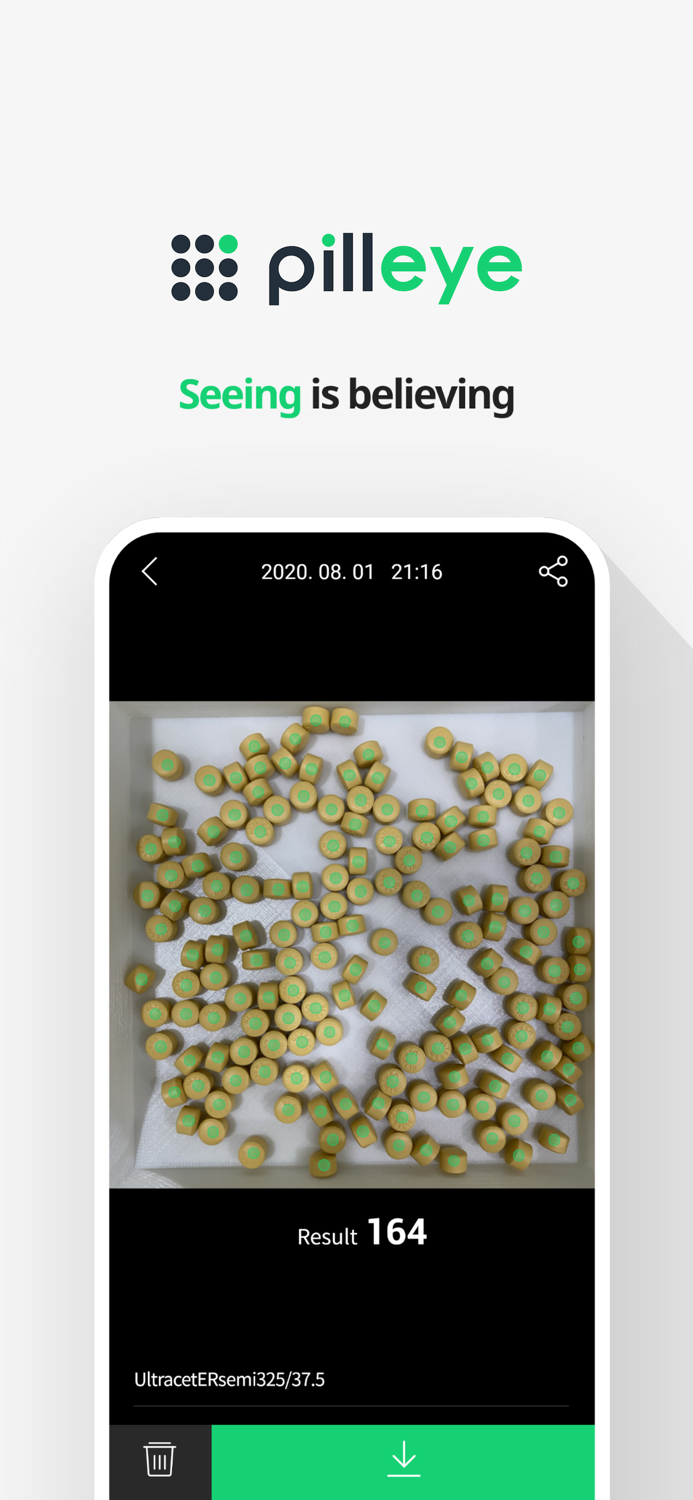 Pilleye – tablet, pill counter