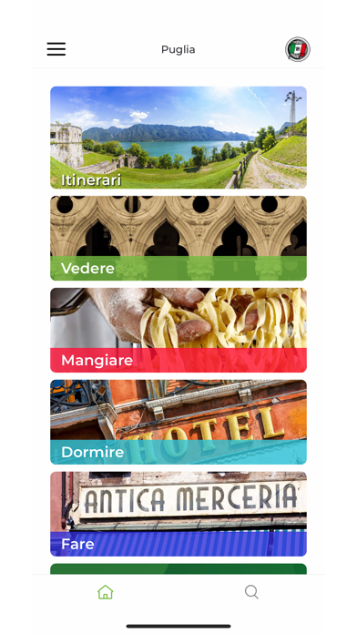 Screenshot of Puglia Guida Verde Touring1