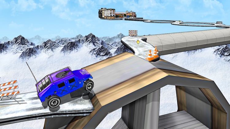 Extreme Jeep Stunts Car Games screenshot-9