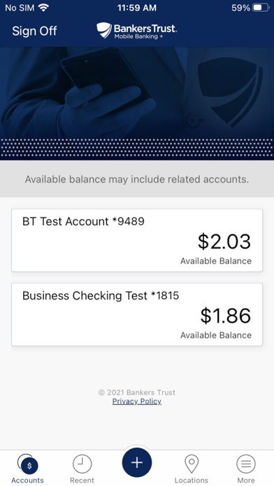 How to cancel & delete Bankers Trust M+ Business from iphone & ipad 2