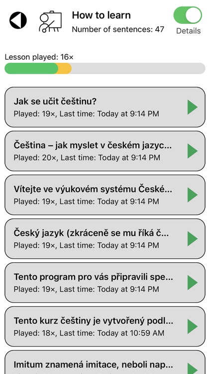 Czech language screenshot-3