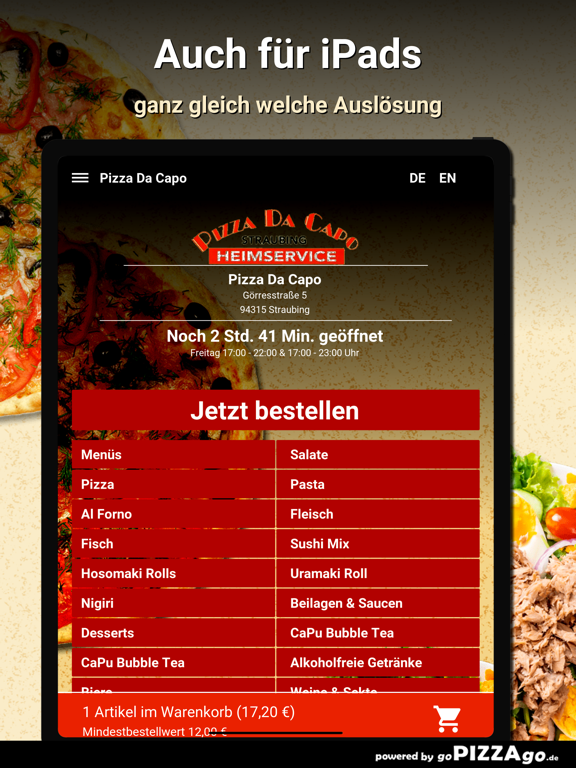 Pizza Da Capo Straubing screenshot 7