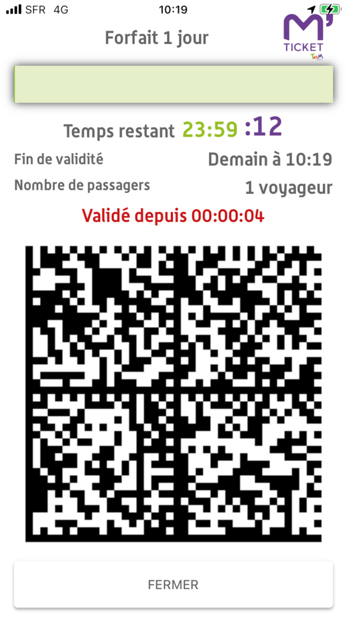 MTicket - TaM mobile ticket