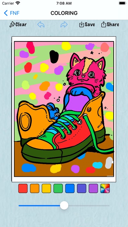 Coloring Book for Friday Music screenshot-8
