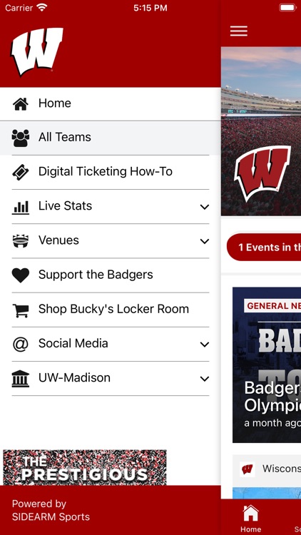 Wisconsin Badgers screenshot-1