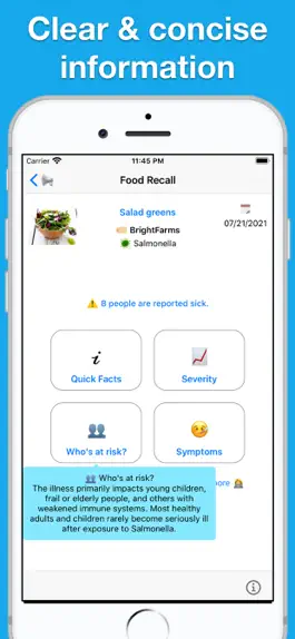 Game screenshot Food Recalls & Alerts hack