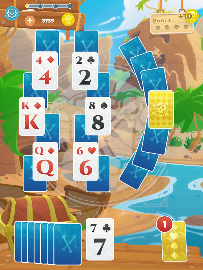 Solitaire TriPeaks Pirates