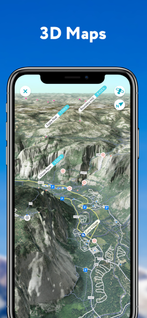 ‎3D Map & Peaks ID - PeakVisor Screenshot