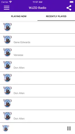 Game screenshot WJZD Radio apk
